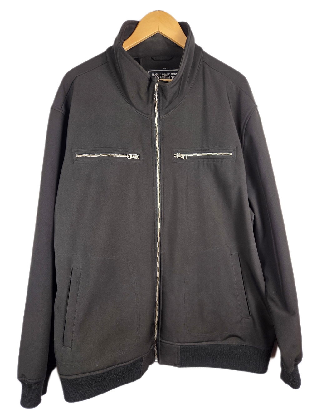 Buffalo David Bitton Men's Solid Soft Shell Bomber Jacket